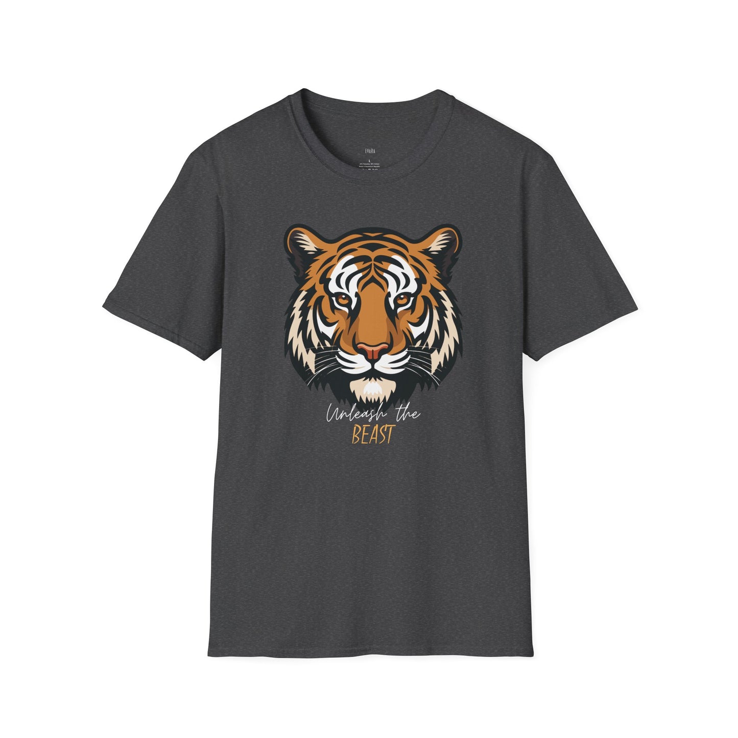 Tiger Graphic Men's T-Shirt - Unleash The Beast Design