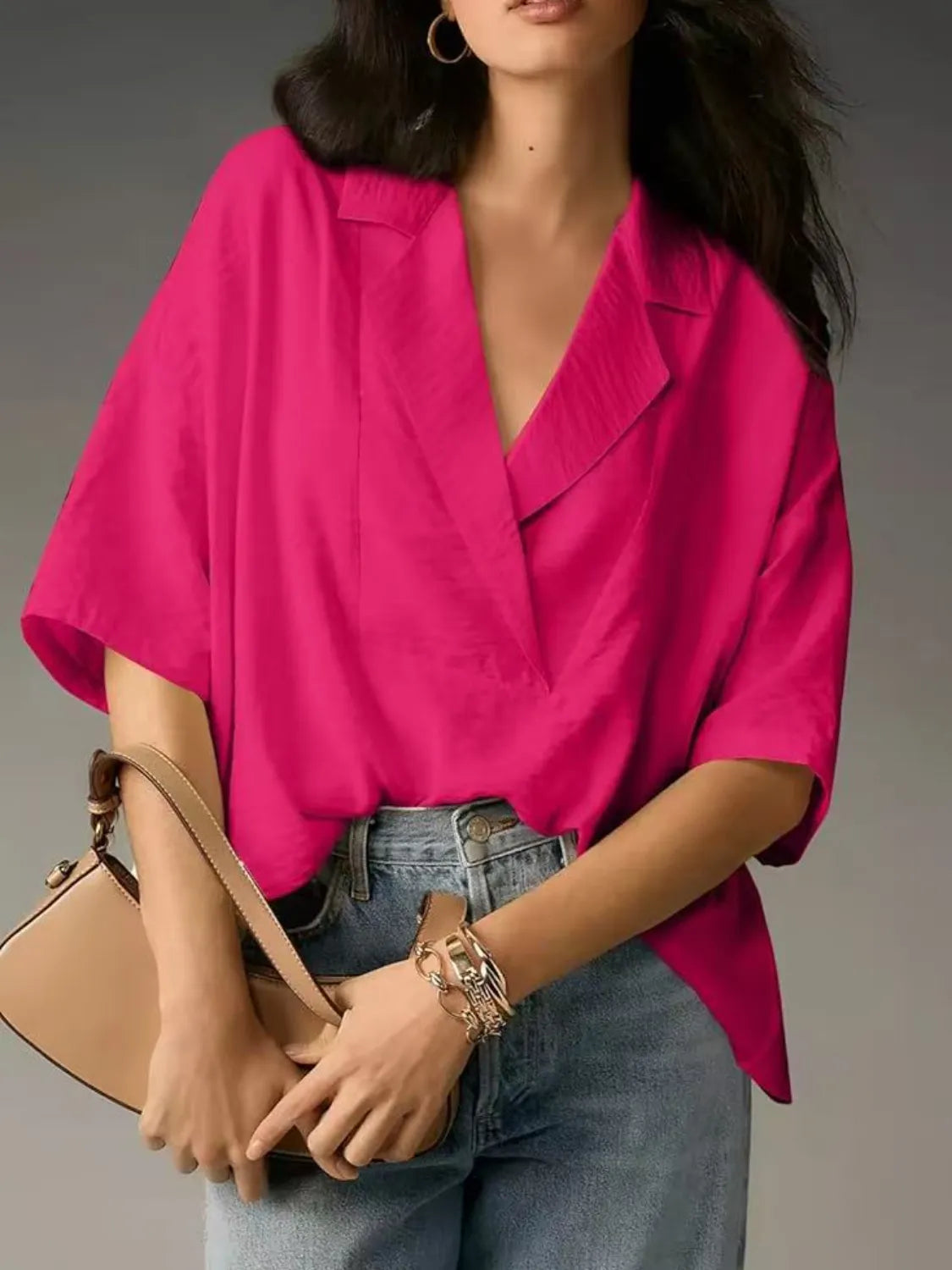 pink chic blouse
