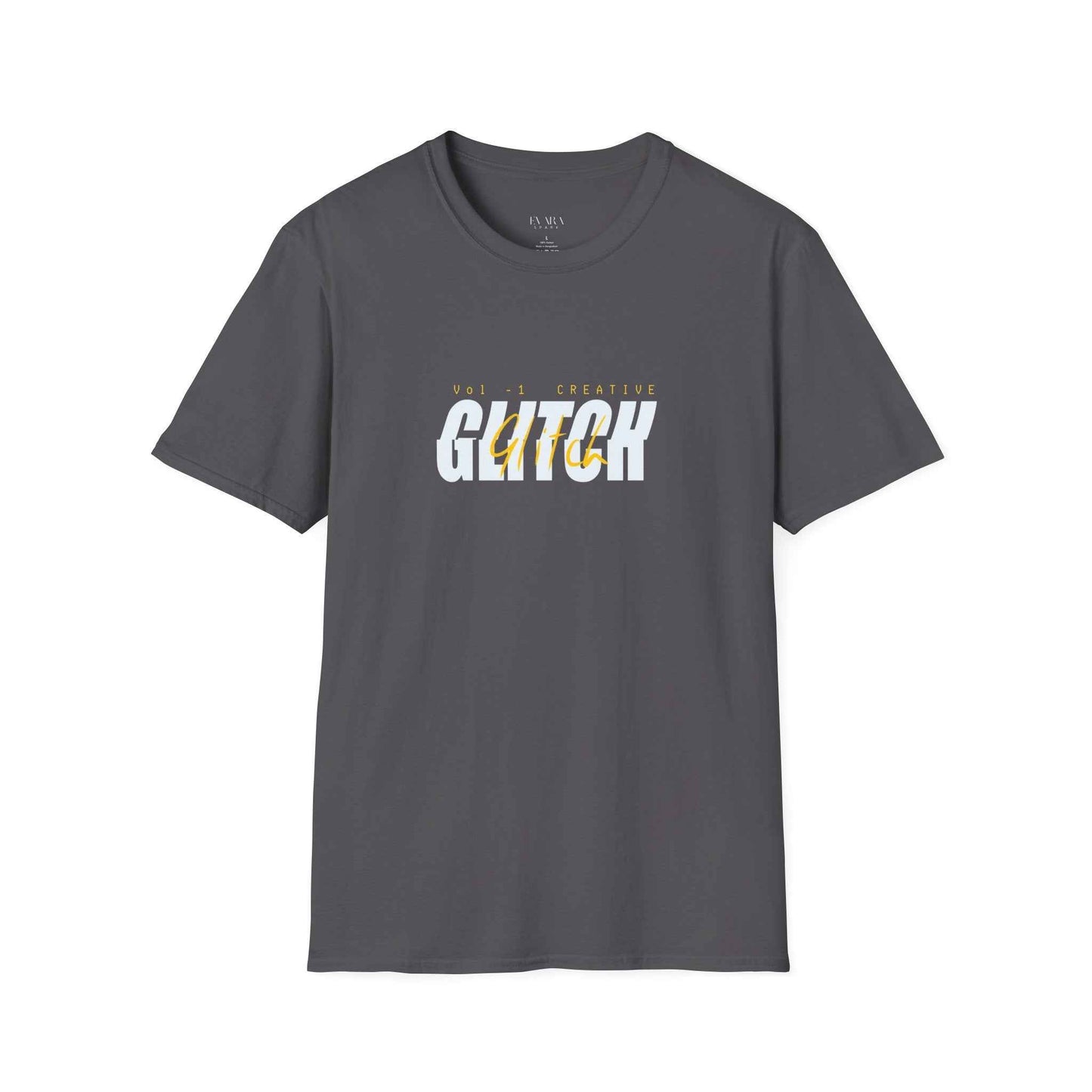 Glitch Graphic T-Shirt-Digital soul