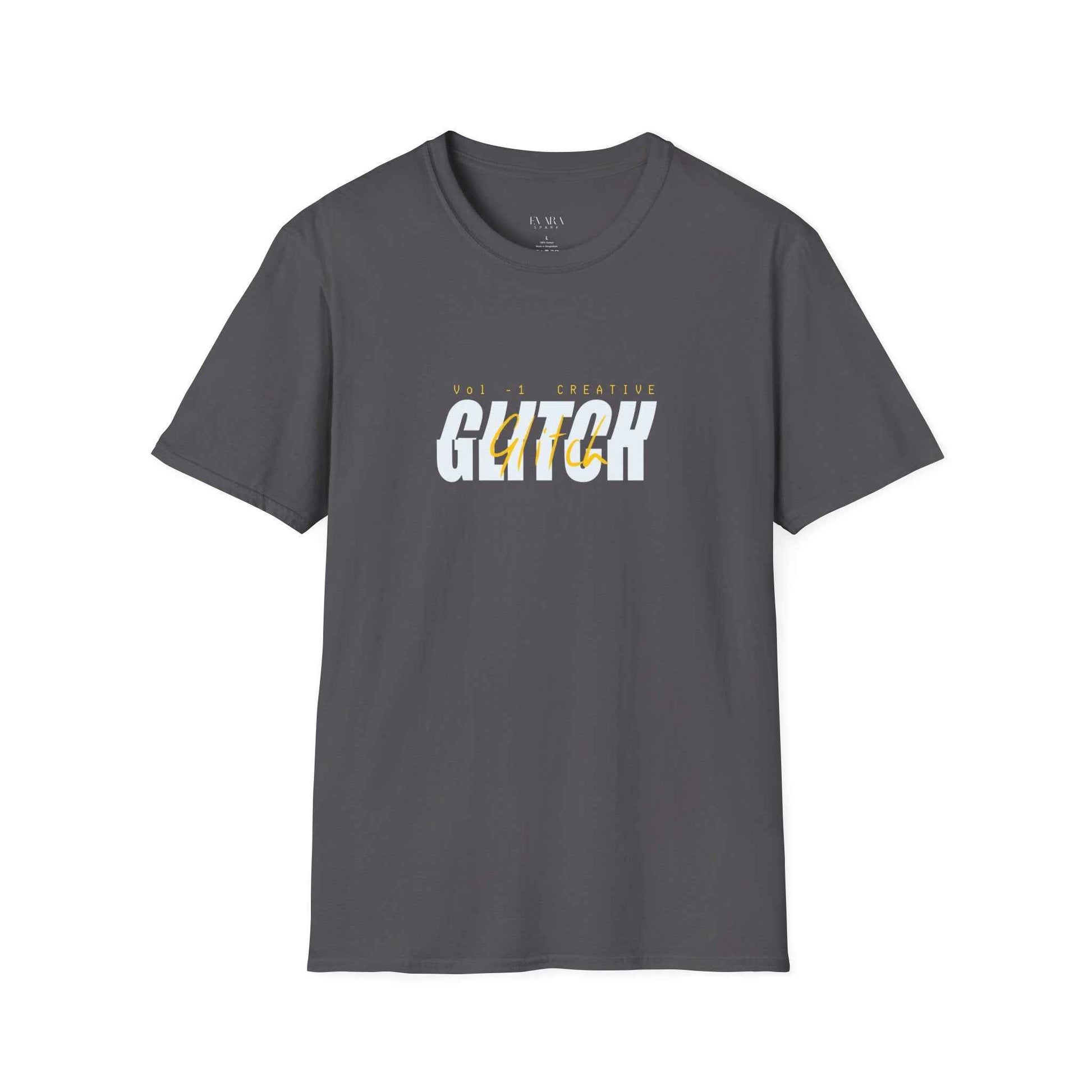 Glitch Graphic T-Shirt-Digital soul
