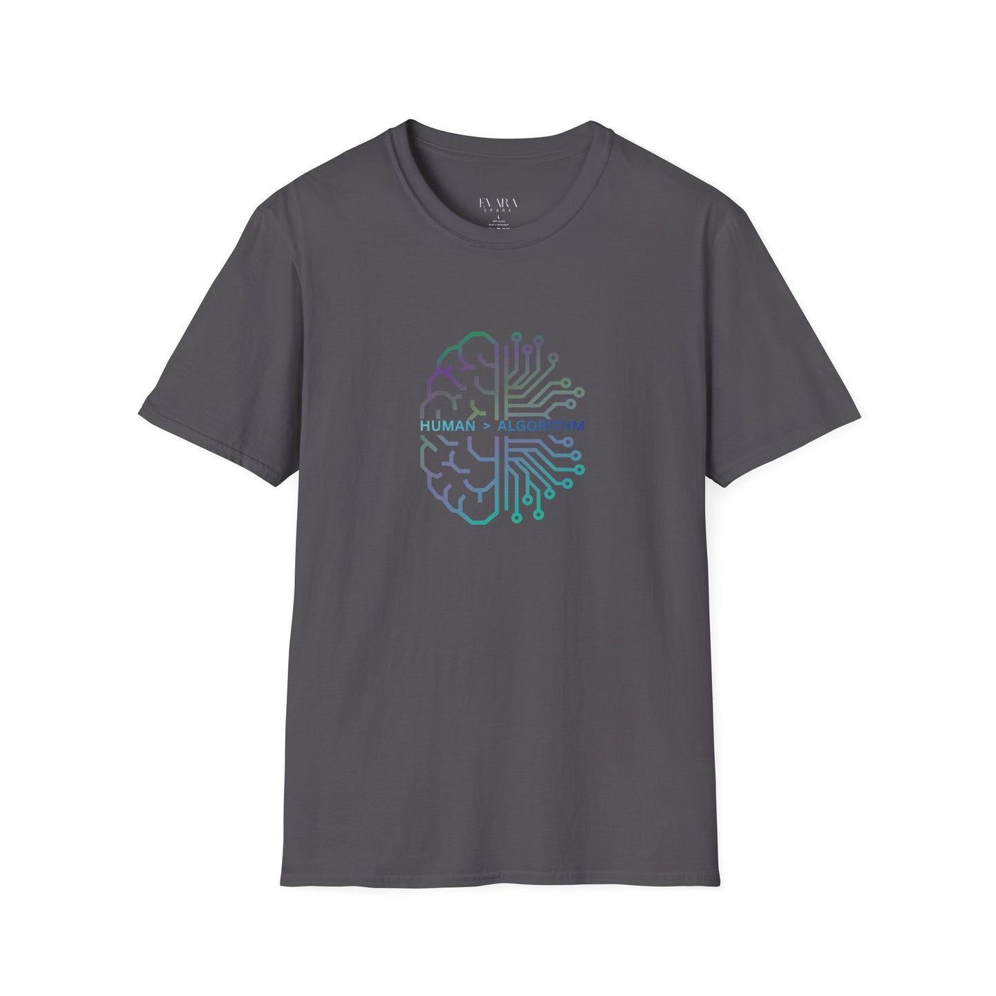 Human > Algorithm Unisex Graphic T-Shirt – Digital Soul Collection