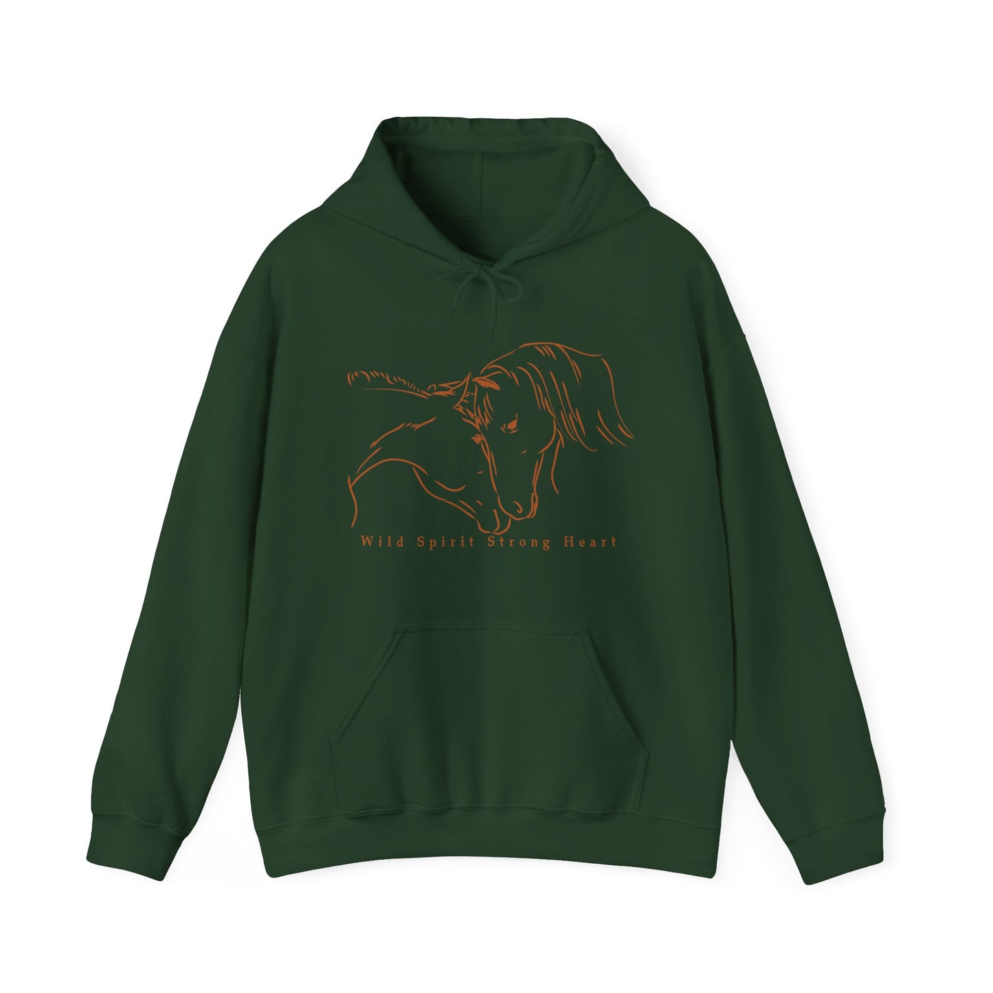 'Wild Spirit Strong Heart' Hoodie