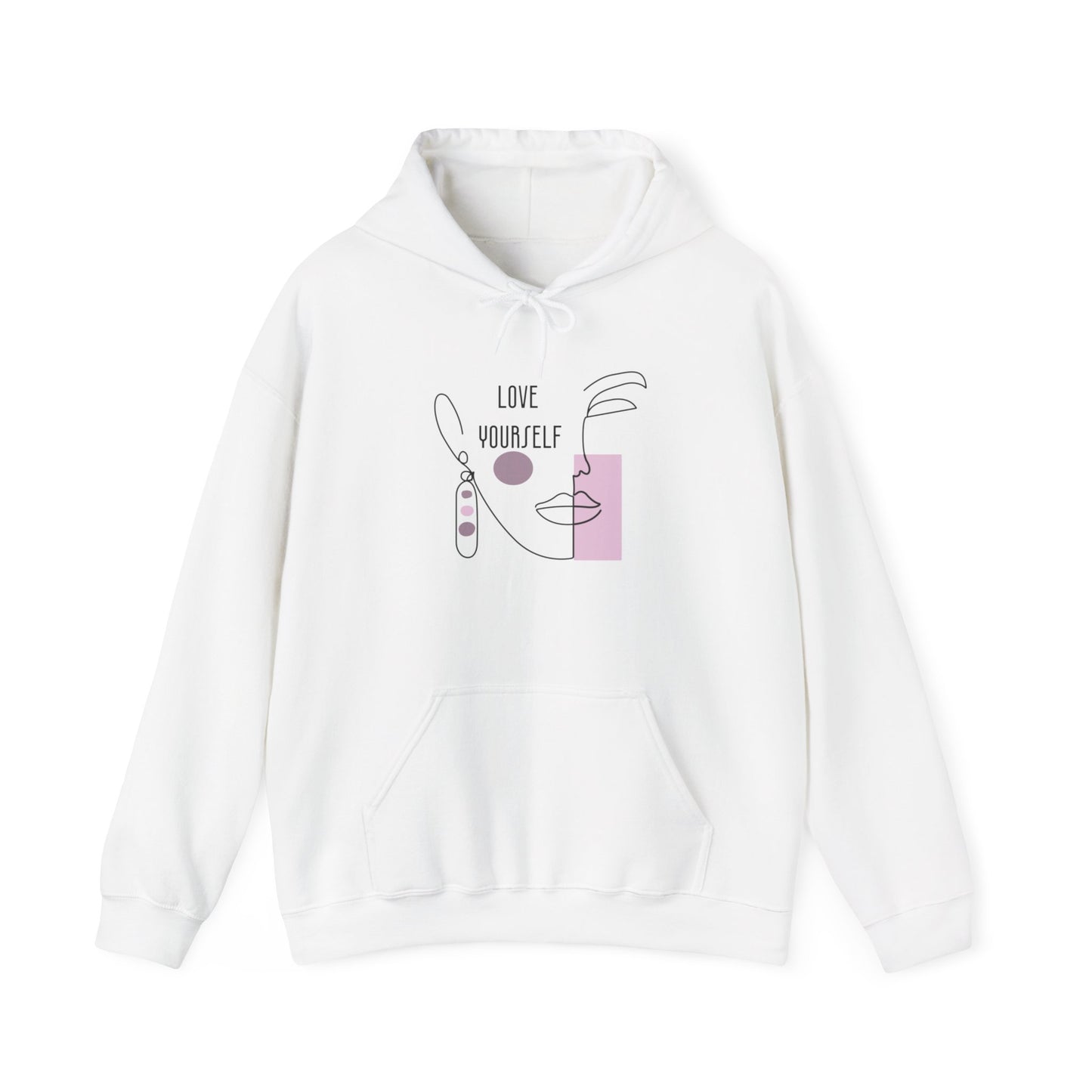 "Love yourself" Hooded Sweatshirt