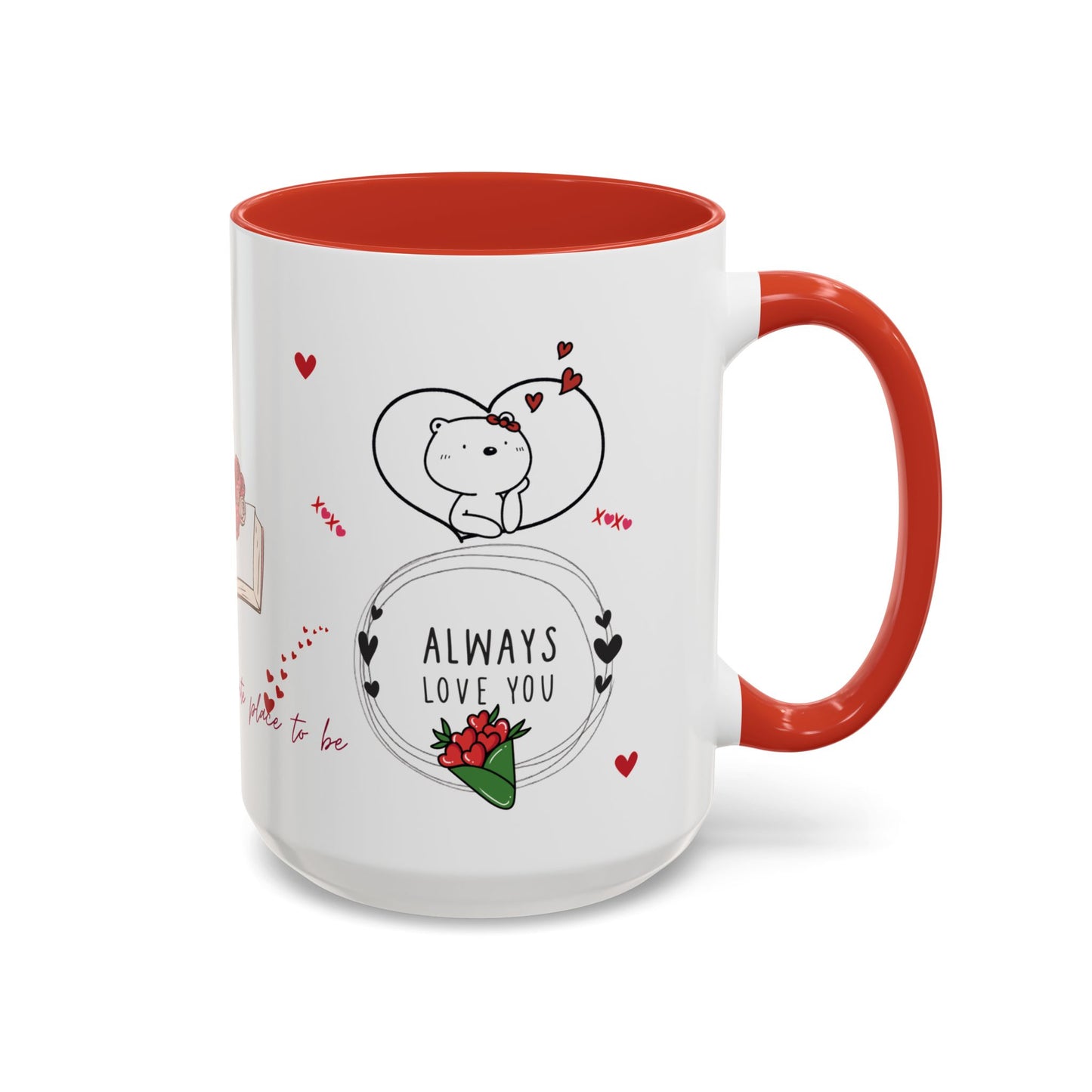 'Always Love You' Valentine's Ceramic Mug