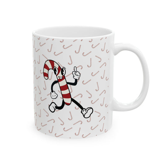 Christmas Candy Cane Mug