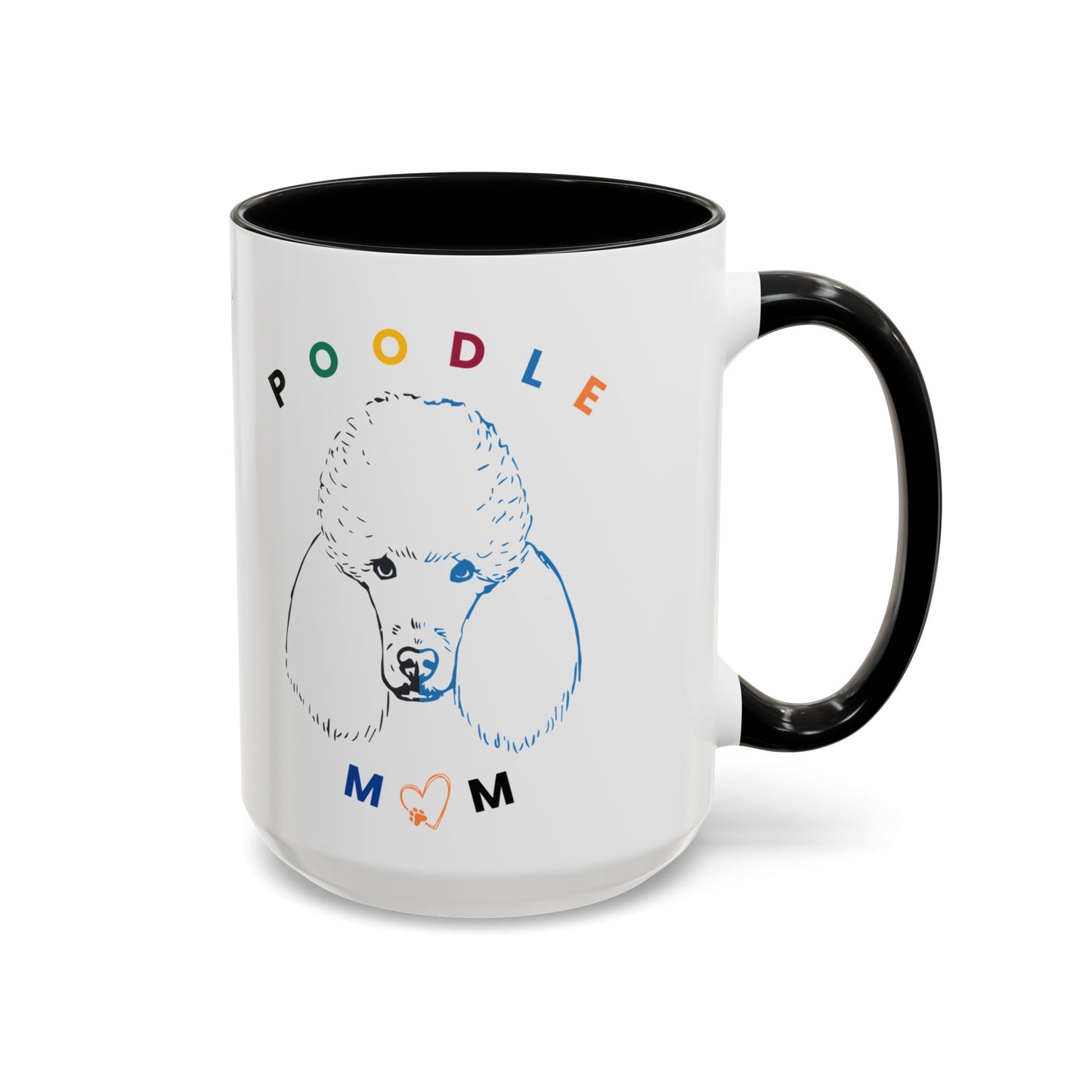 'Poodle Mom' Ceramic Accent Mug (11, 15oz)