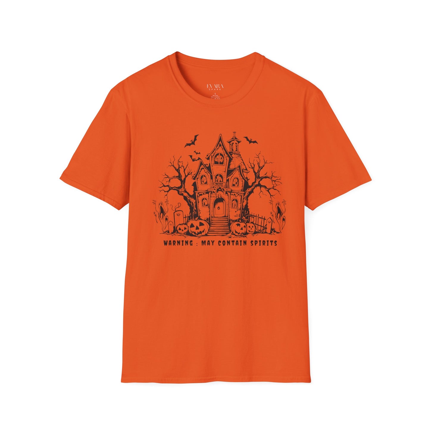 Halloween Ghost House T-Shirt, Spooky Tee for Fall, Trick or Treat Apparel