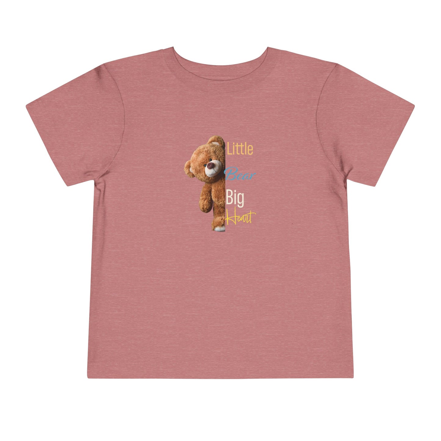 Toddler Short Sleeve Cute Teddy  Tee