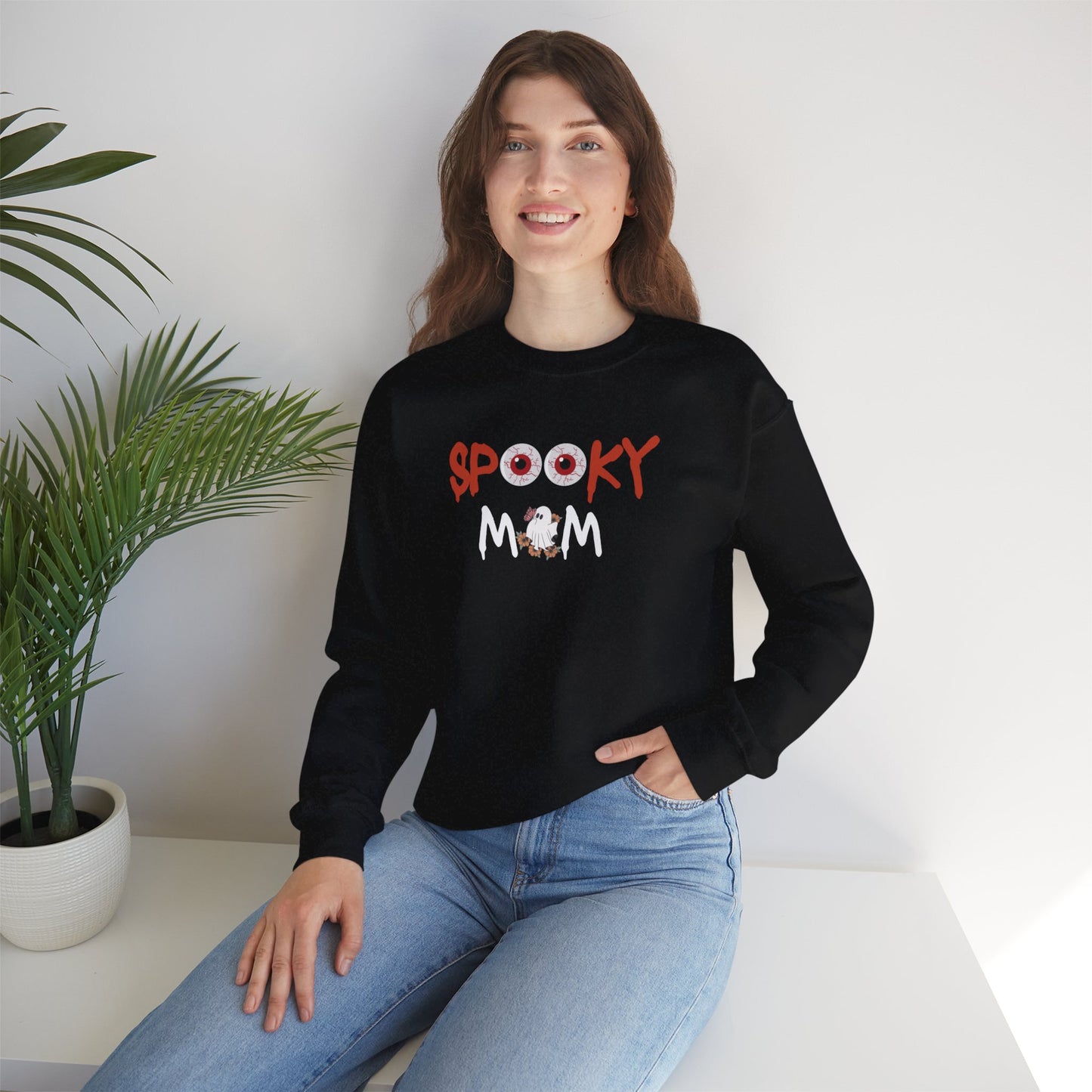 Spooky Mom Sweatshirt for Halloween