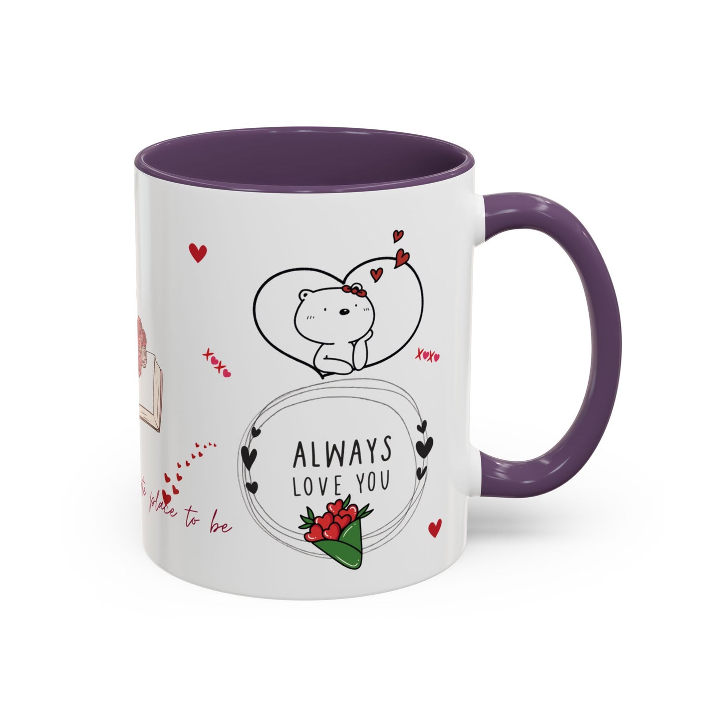 'Always Love You' Valentine's Ceramic Mug