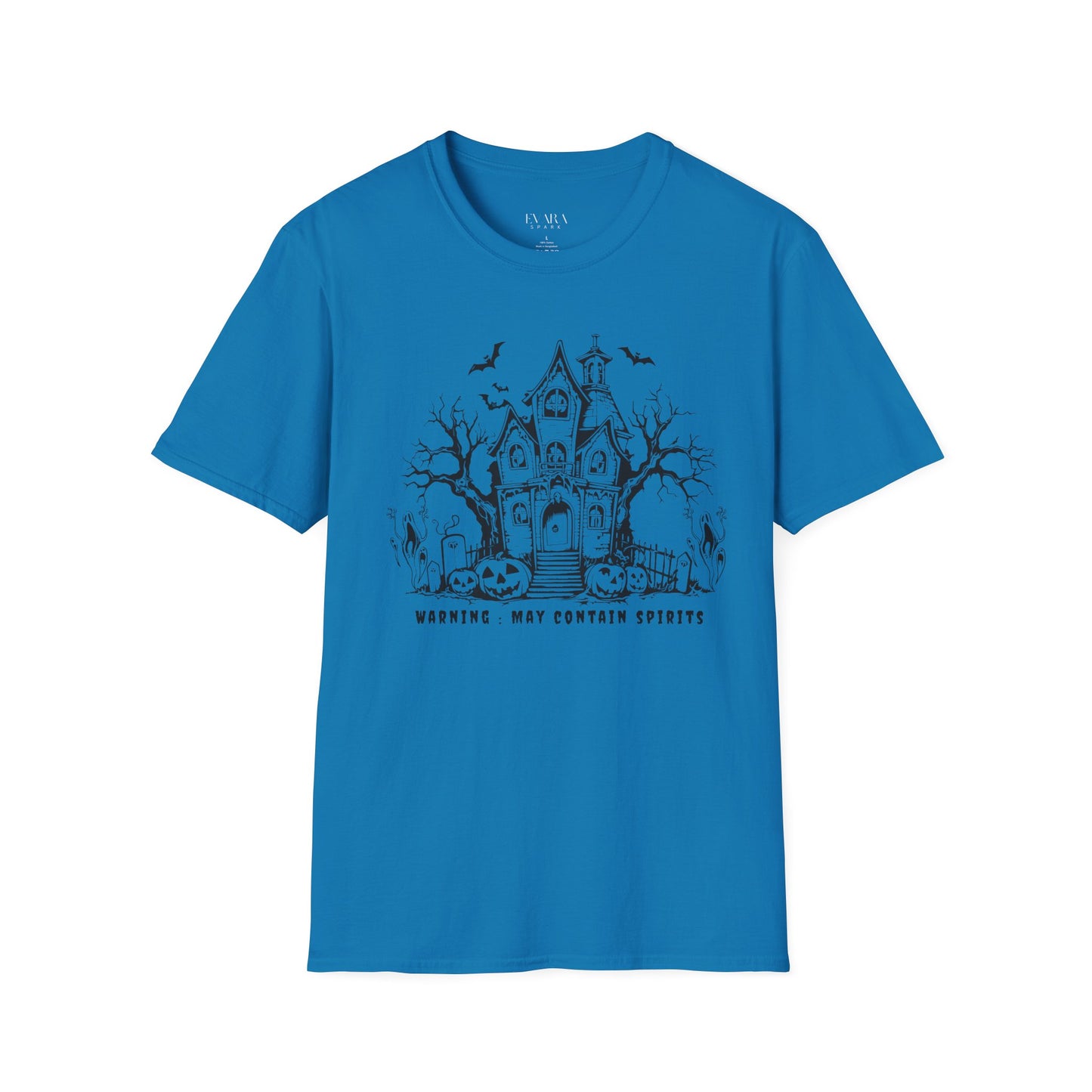 Halloween Ghost House T-Shirt, Spooky Tee for Fall, Trick or Treat Apparel