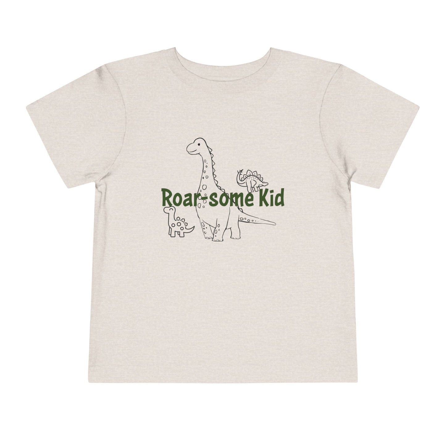 Toddler Short Sleeve Dinosaur Tee