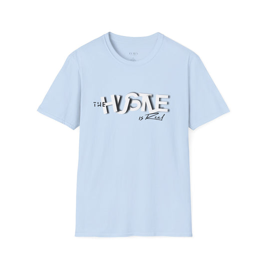 The 'HUSTLE Is Real' T-Shirt for Men-Soft style Cotton Graphic Tee