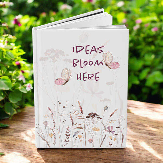 Floral Hardcover Journal