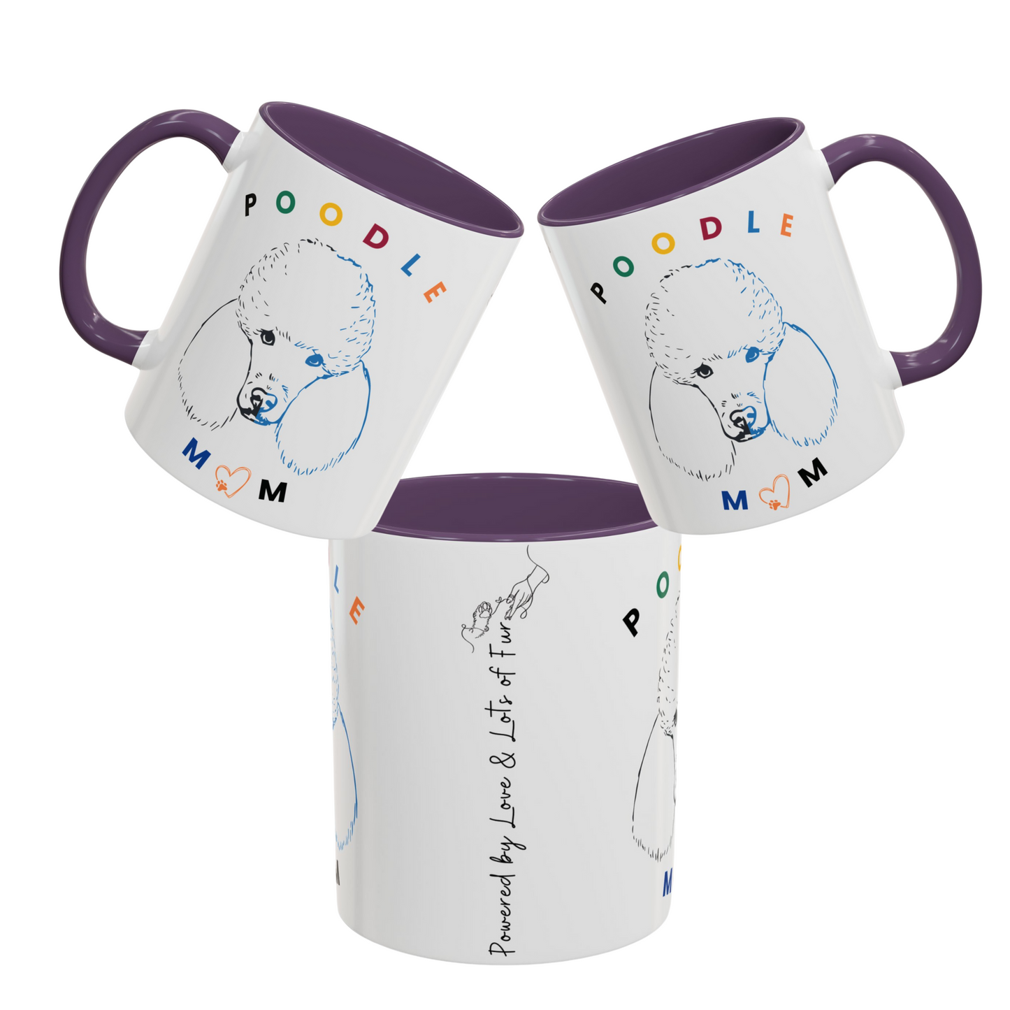 'Poodle Mom' Ceramic Accent Mug (11, 15oz)